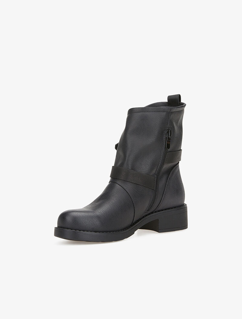 Bottines à sangles - noir - 4