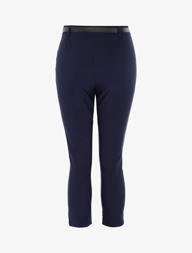 7/8 einfarbige Hose - Marine