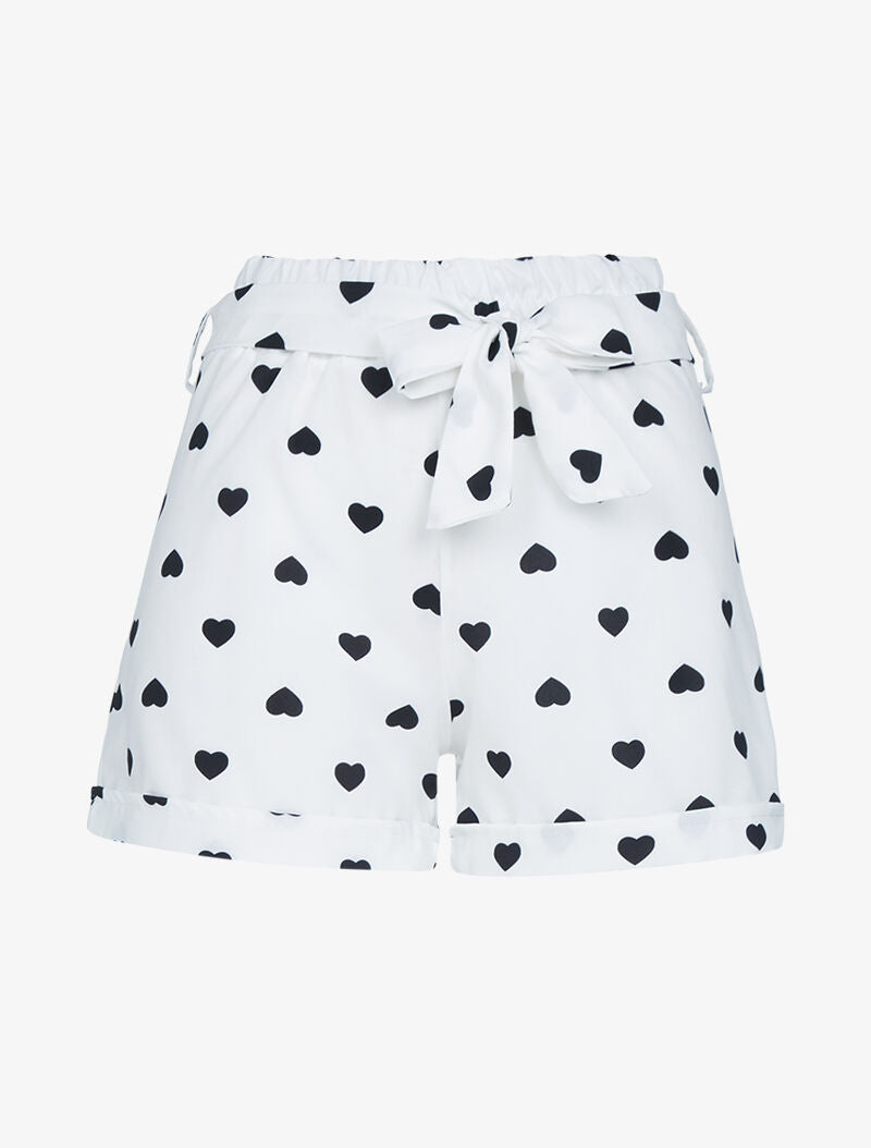 Mini short à imprimés - blanc - 2