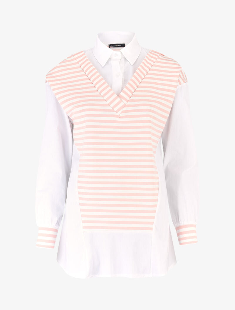 Chemise trompe l&