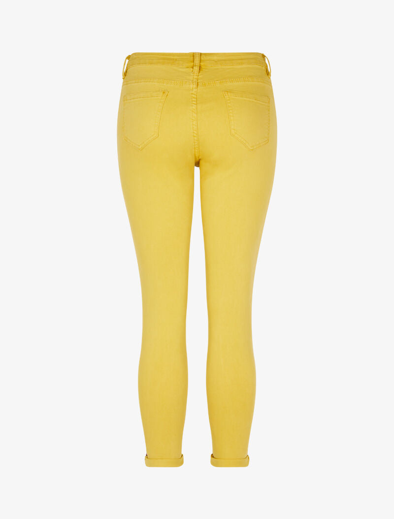 Jean skinny uni - jaune - 2