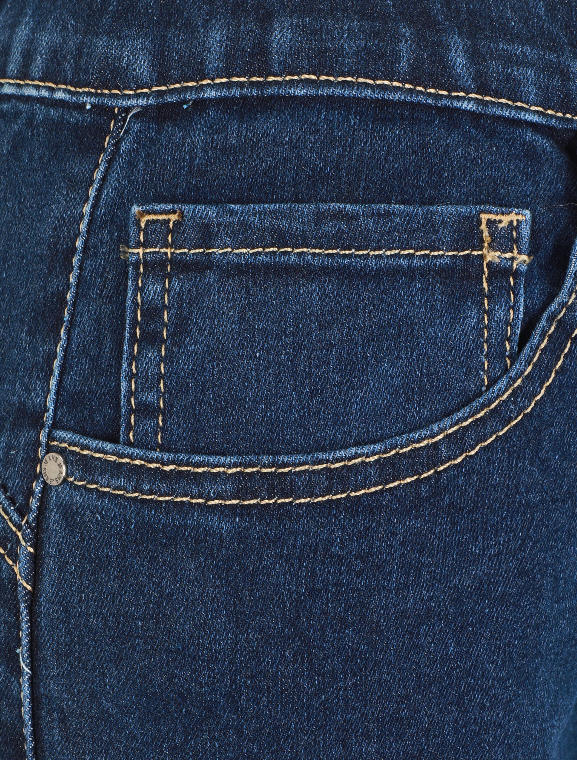 Jegging skinny push-up grande taille - Bleu - 3