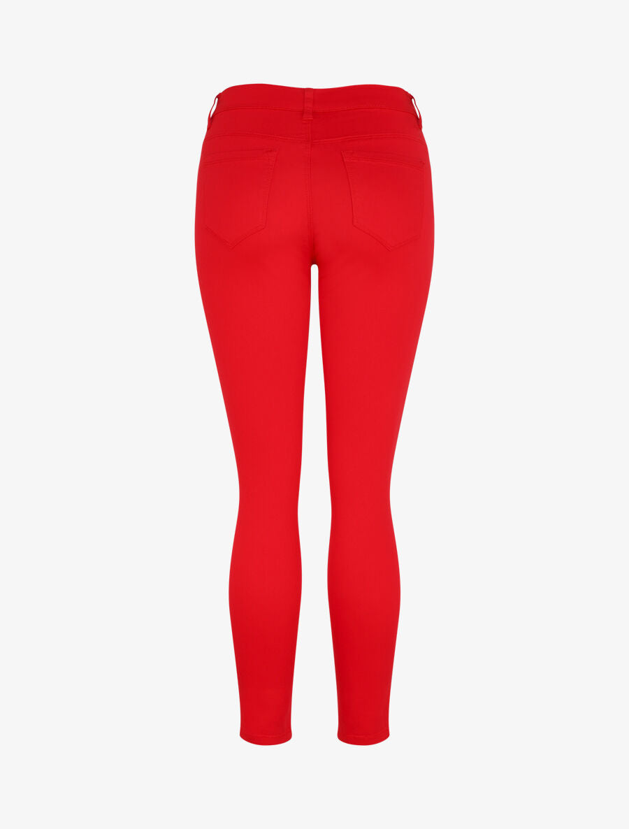 Jean classique coupe slim - Rouge - 2