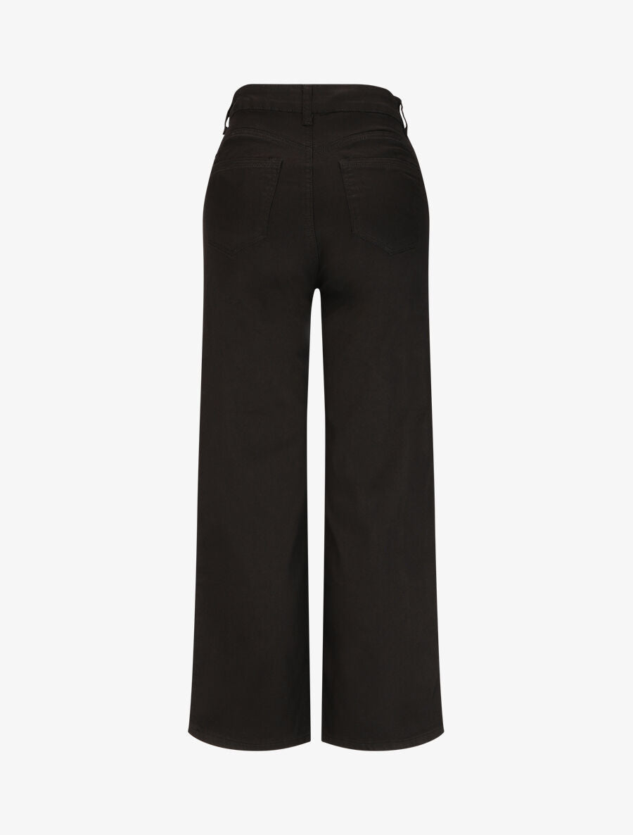 Jean large coupe droite - Noir - 2