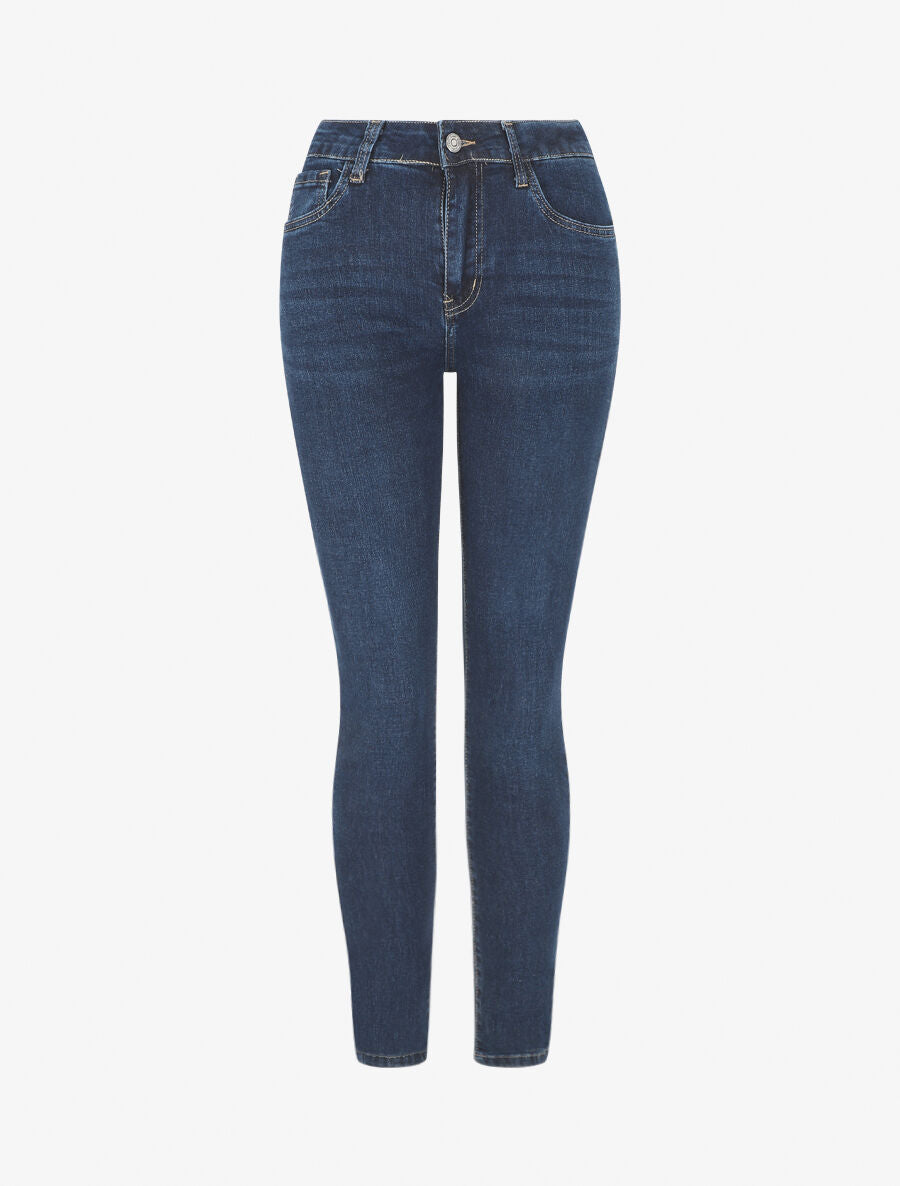 Jean slim grande taille - Bleu brut - 1