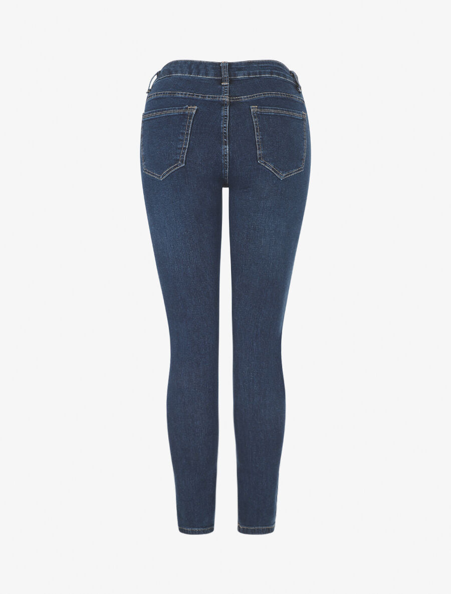 Jean slim grande taille - Bleu brut - 2