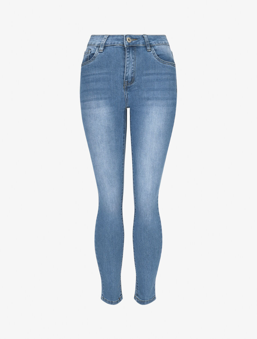 Jean classique coupe skinny - Bleu - 4
