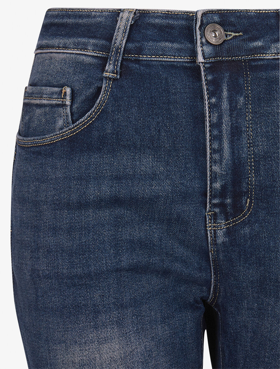 Jean slim casual délavé - Bleu stone - 3