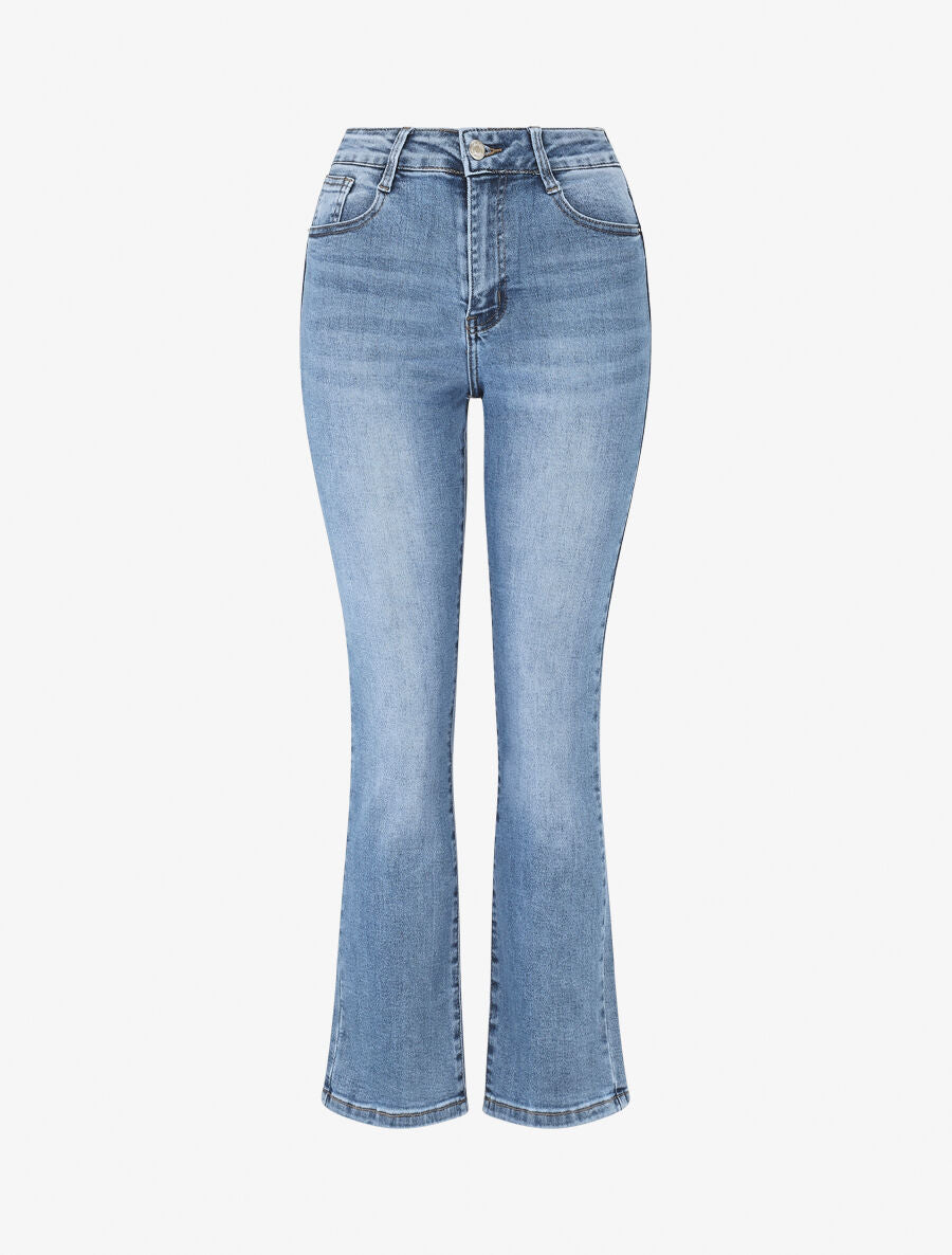 Jean classique coupe droite - Bleu - 4