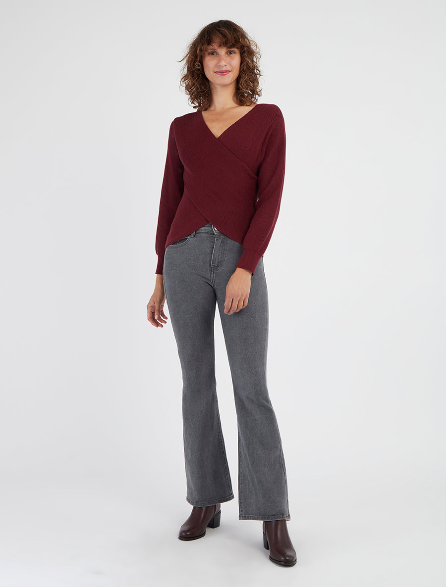 Jean Standard mit Schlag. - Grau