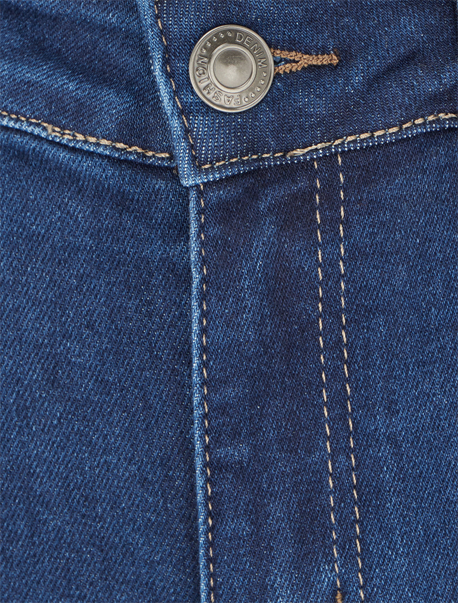 Jean classique coupe slim - Bleu - 3