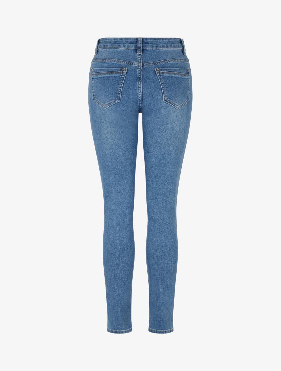 Jean standard coupe skinny - Bleu - 2