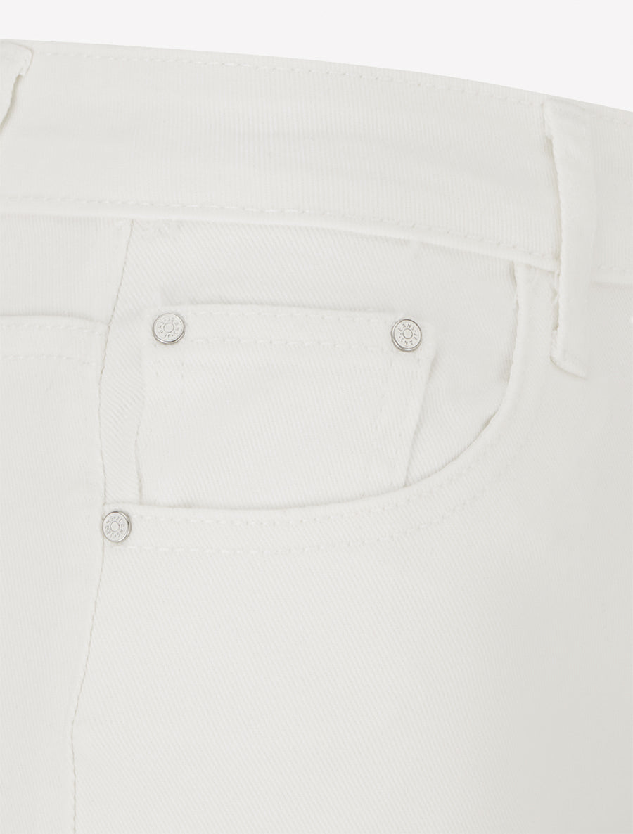 Jean wide leg taille haute - Écru - 3