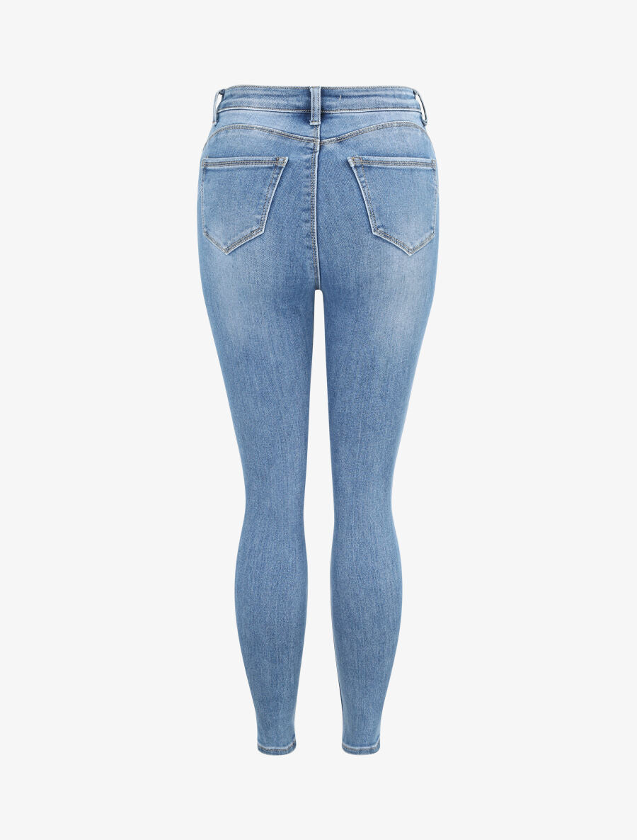Jean skinny push up - Bleu denim - 2