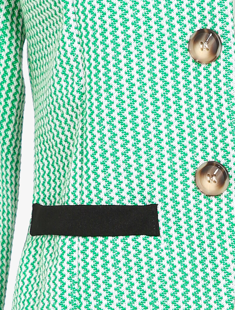 Veste en tweed - Vert/blanc - 3