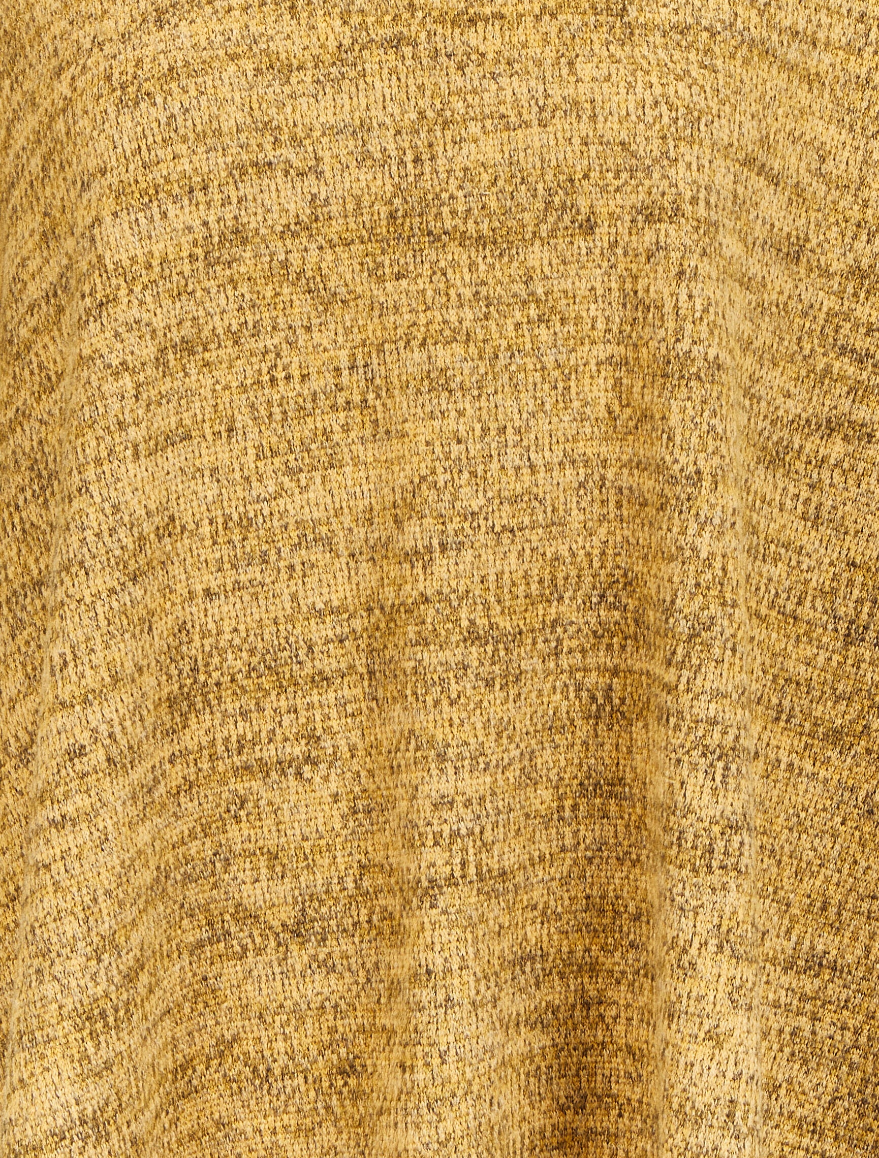 Pull style poncho à capuche et col lâche - Moutarde - 3
