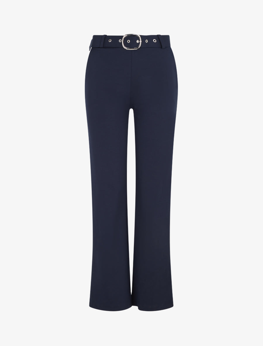 Stretch-Langehose - Marine