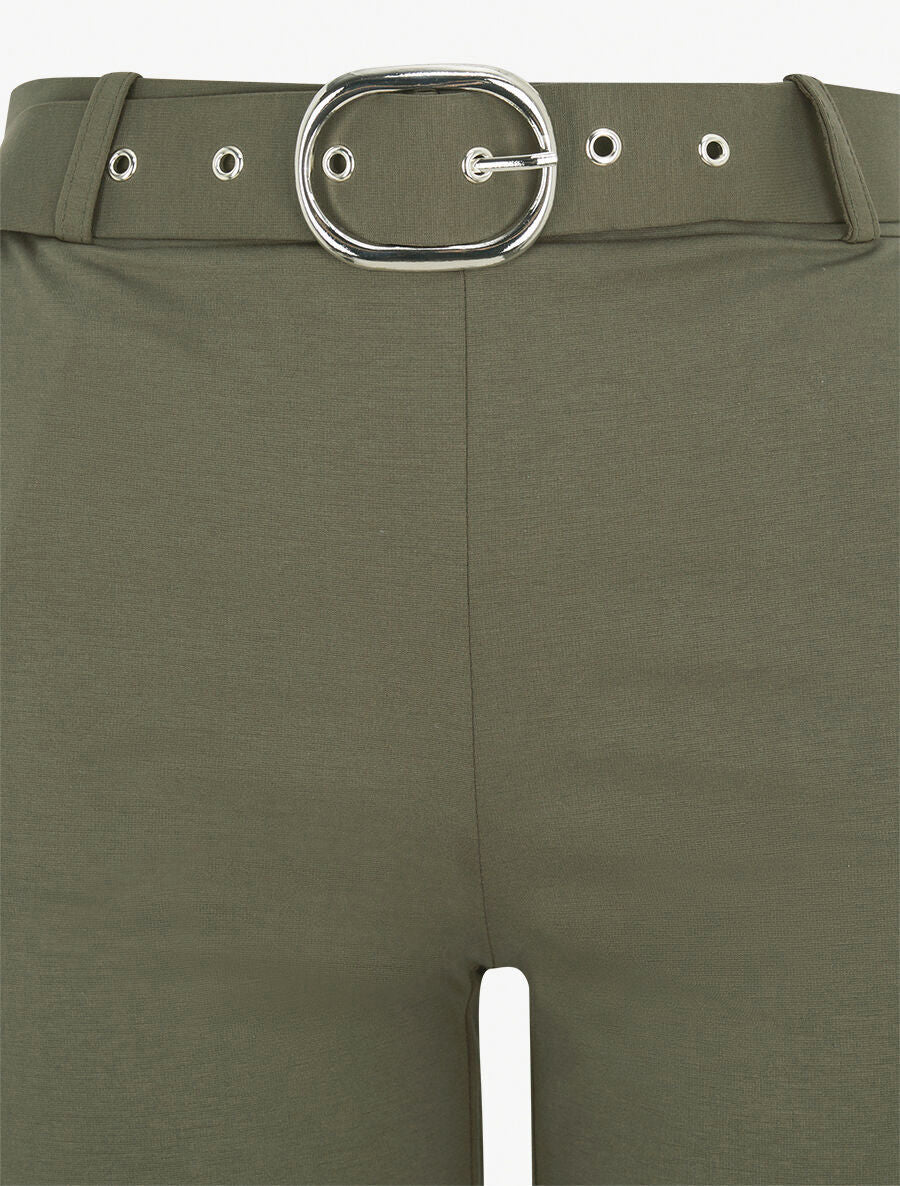 Pantalon long stretch - Kaki - 3