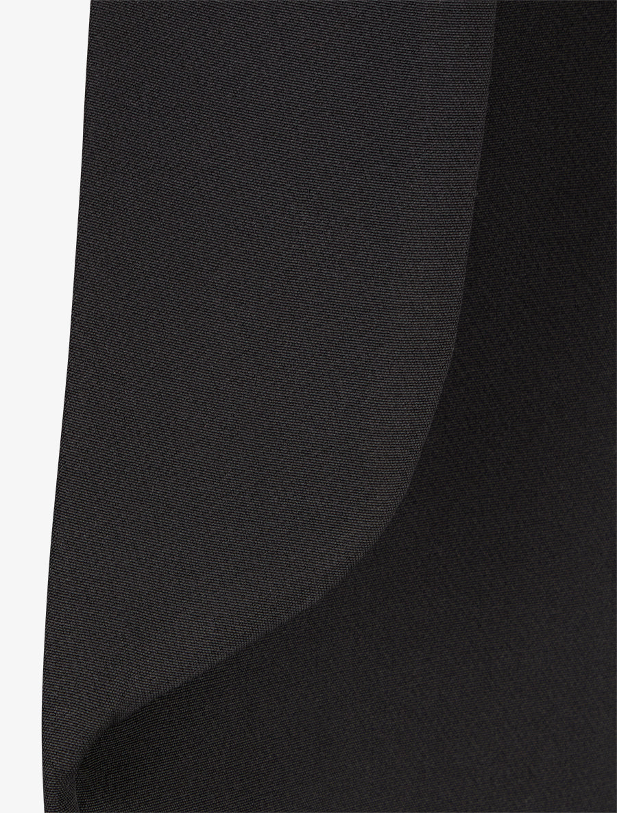 Blazer uni à poches décoratives - Noir - 3
