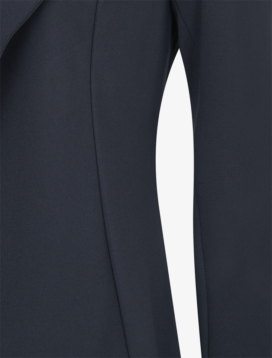 Veste à col biseauté - Marine - 3