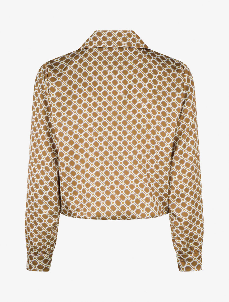 Blouse satinée imprimé 70&