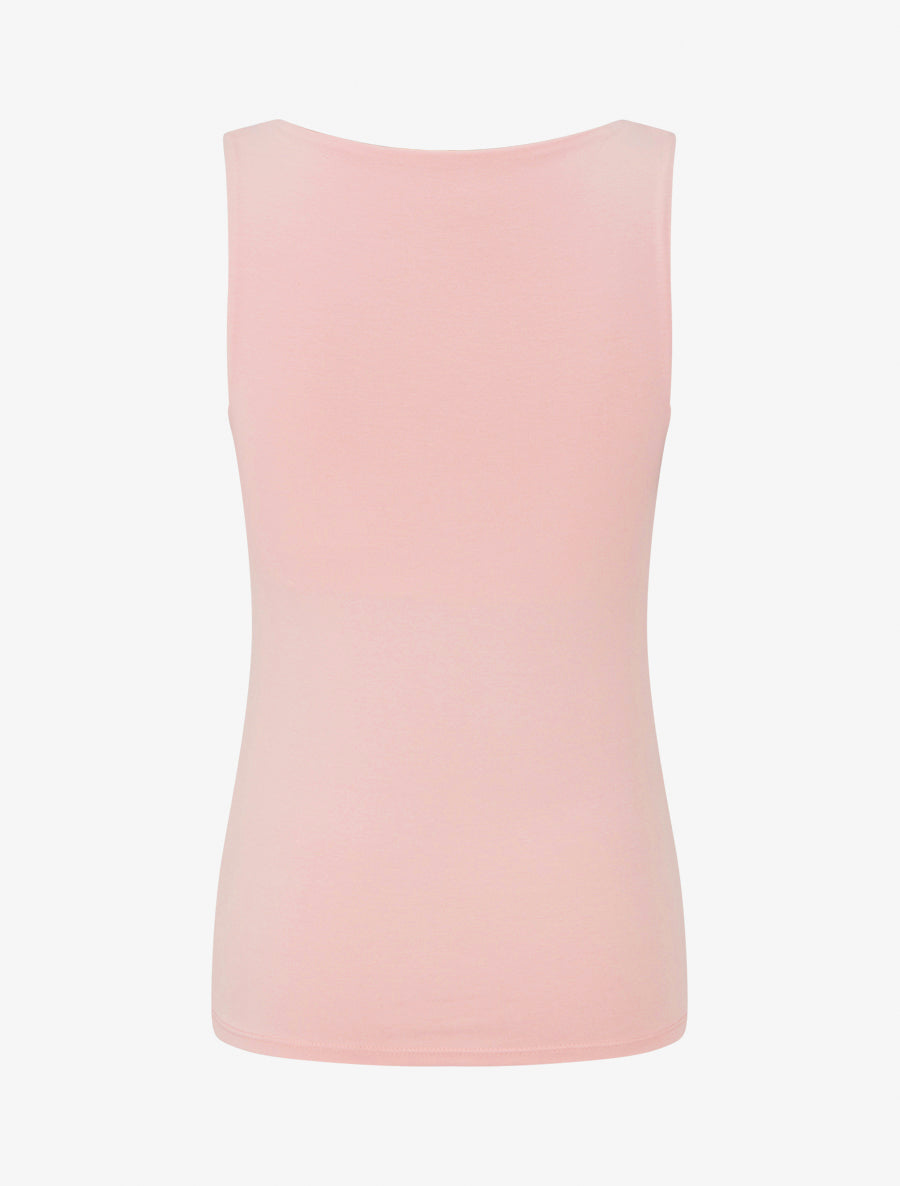 Klassisches einfarbiges Tanktop - Rose