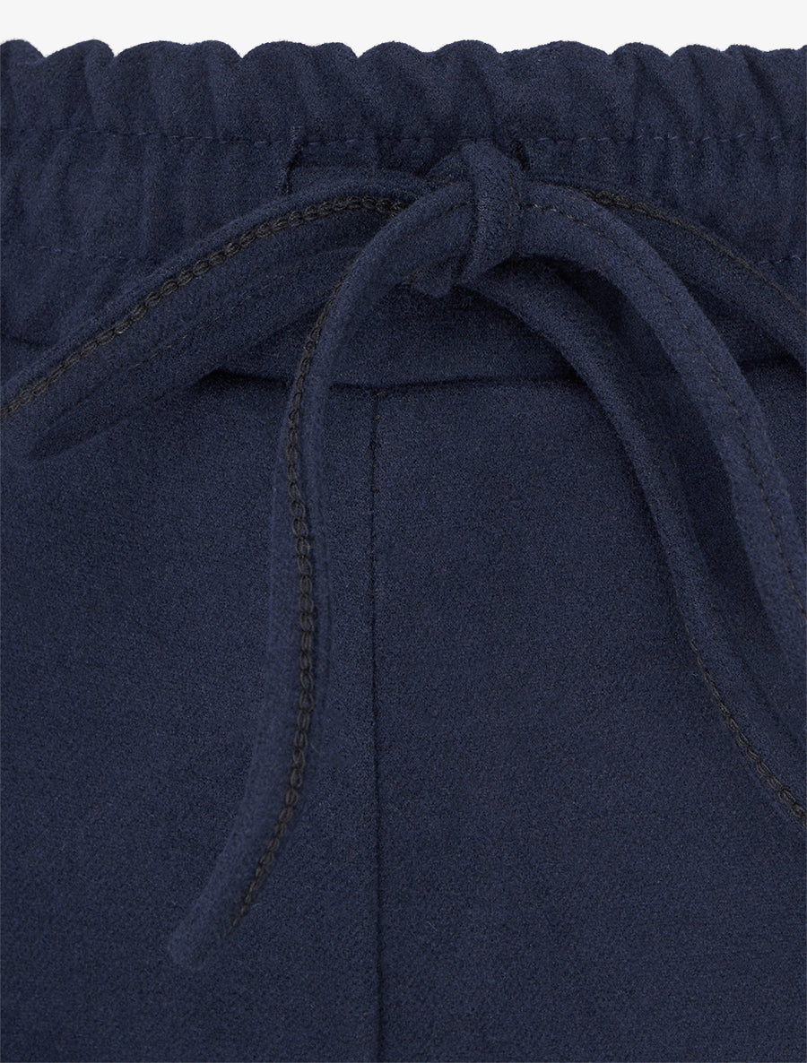Pantalon style jogging - Marine - 3