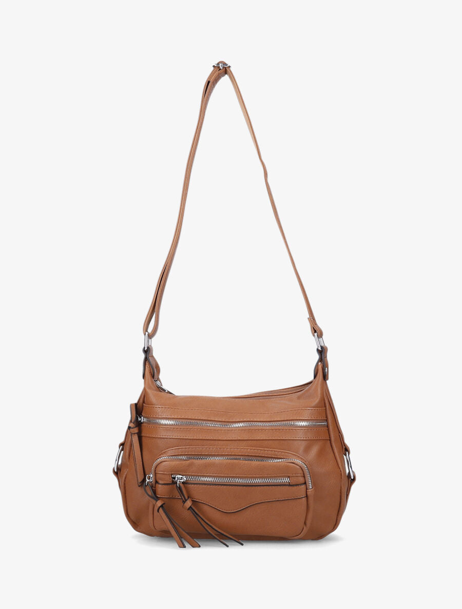 Sac besace Philomena - Camel - 1