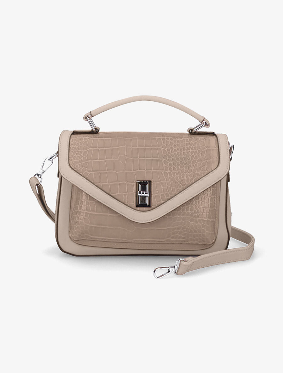 Sac besace Faith - Taupe - 1