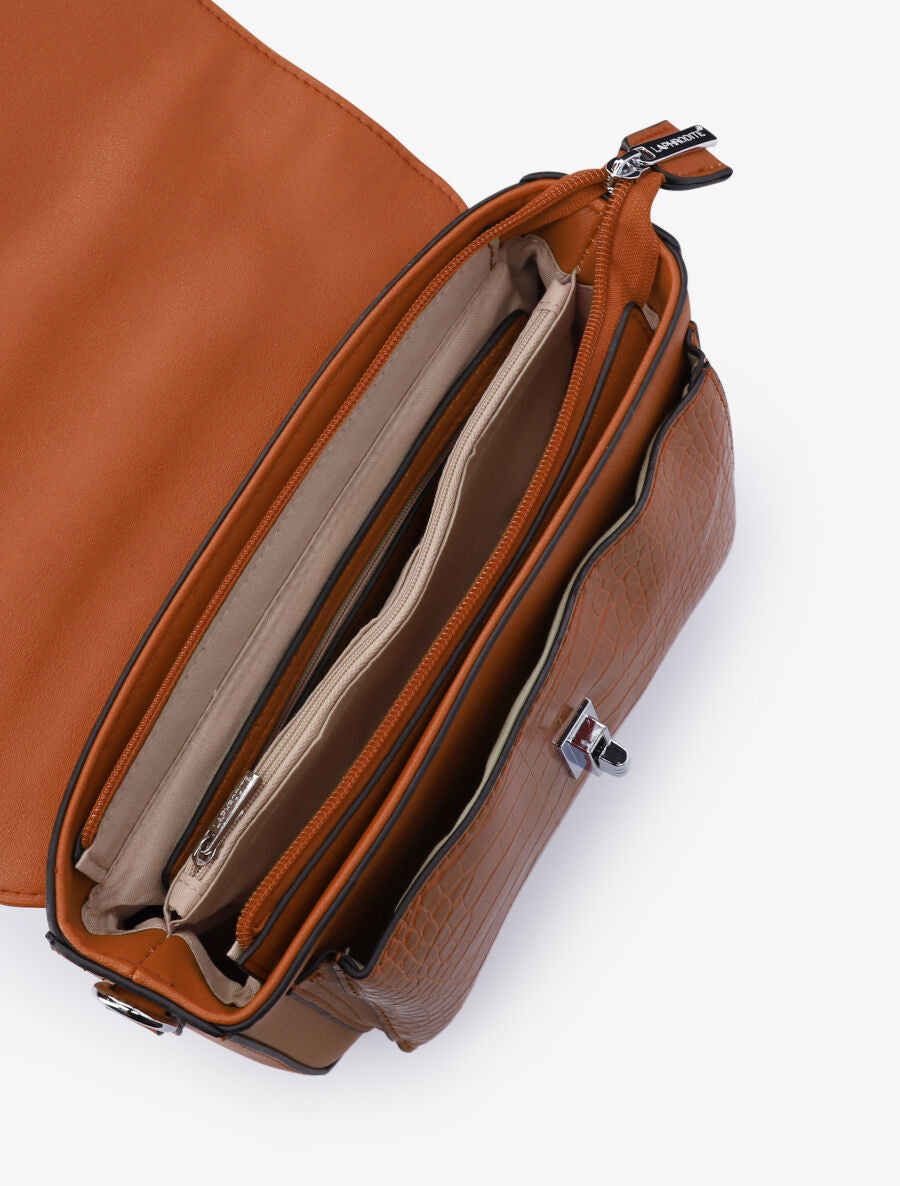 Sac besace Faith - Camel - 4