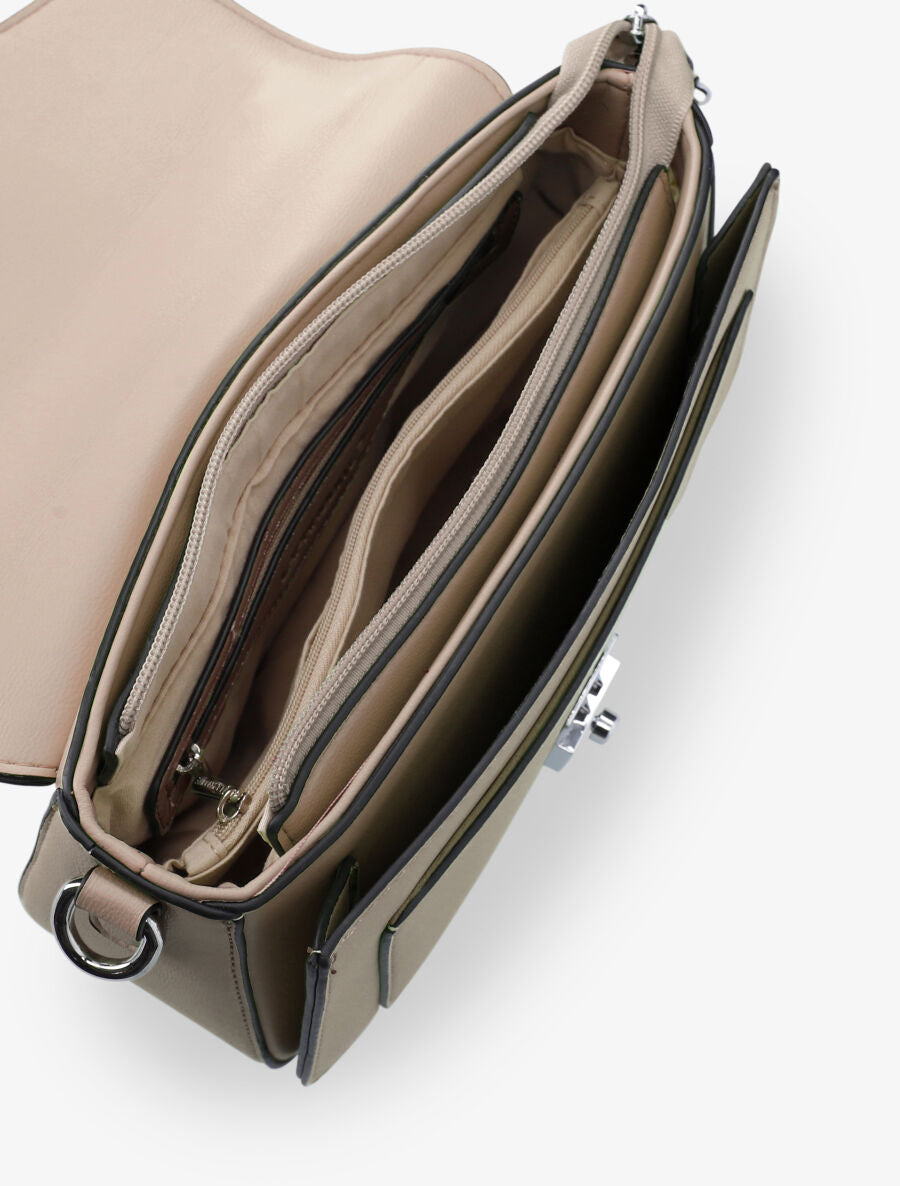 Sac besace Bridget - Taupe - 4