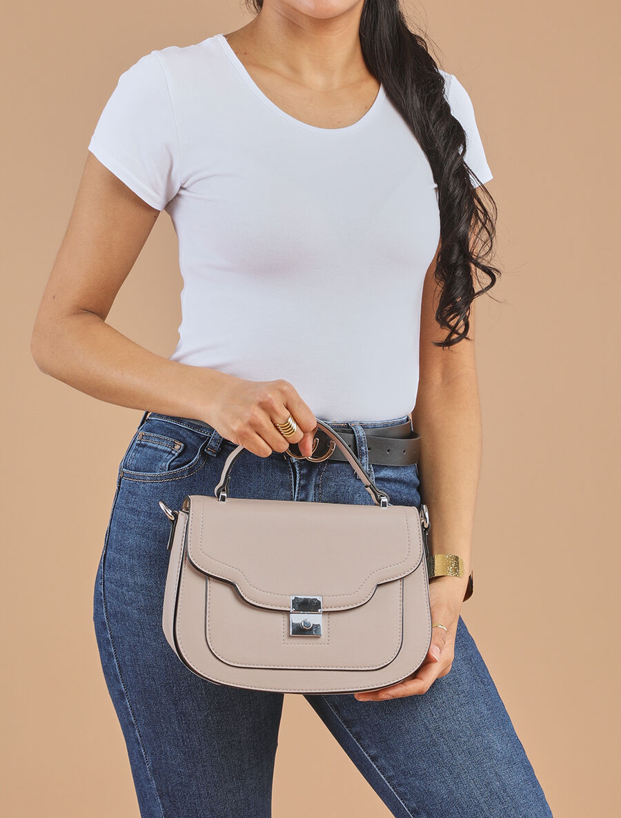 Sac besace Bridget - Taupe - 5