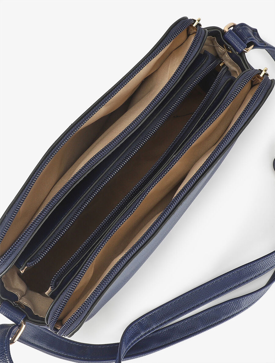 Sac besace Alison - Marine - 4