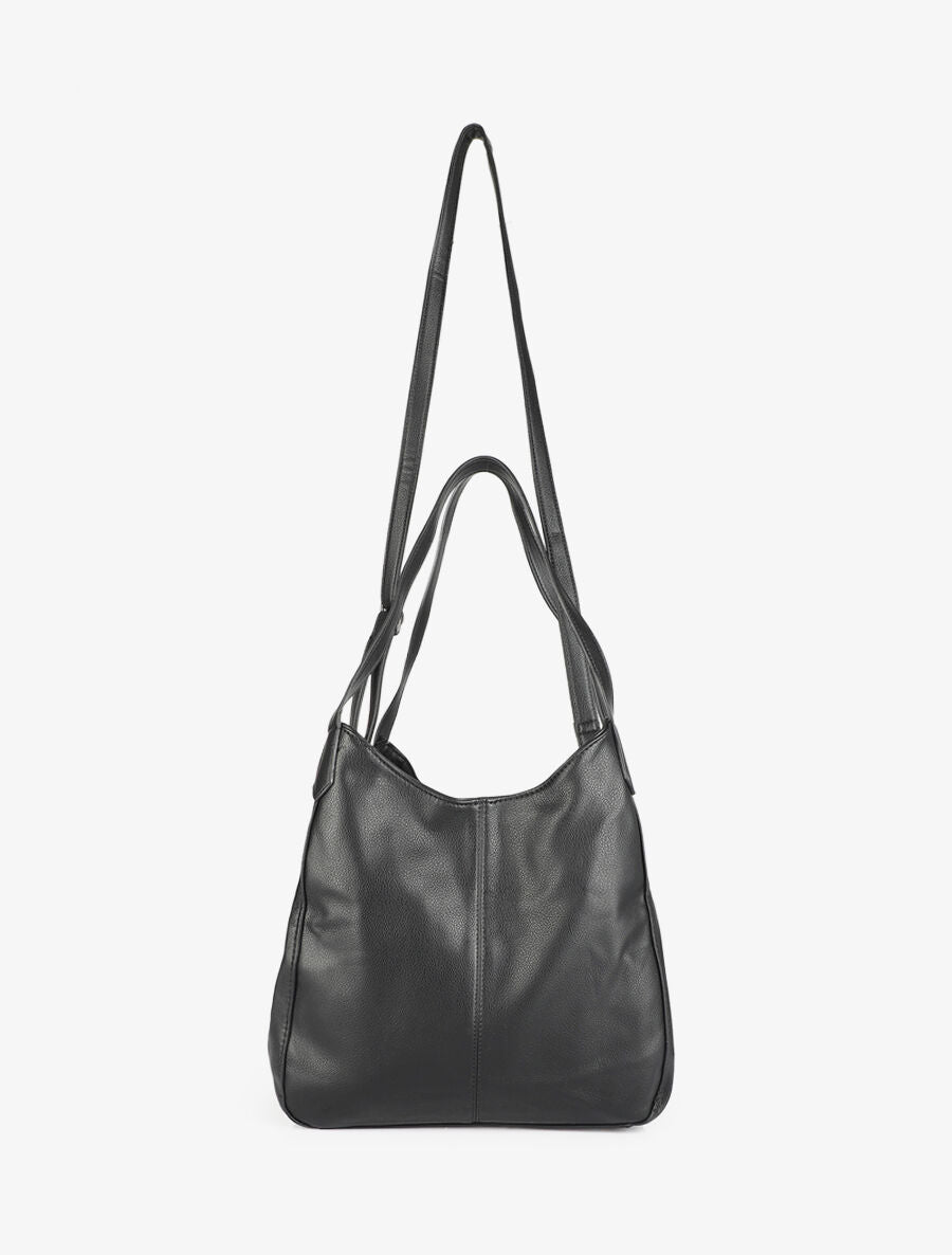 Sac cabas Sonia - Noir - 3