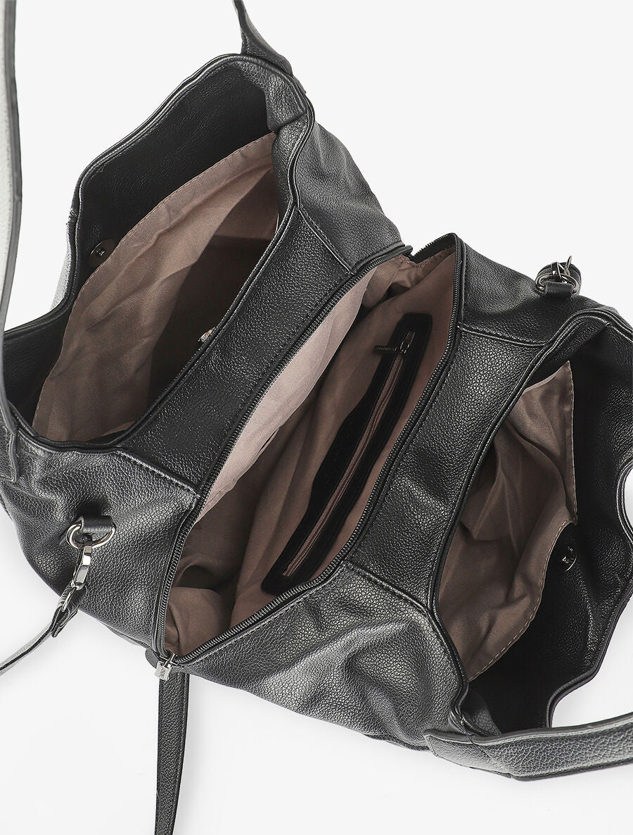 Sac cabas Sonia - Noir - 4