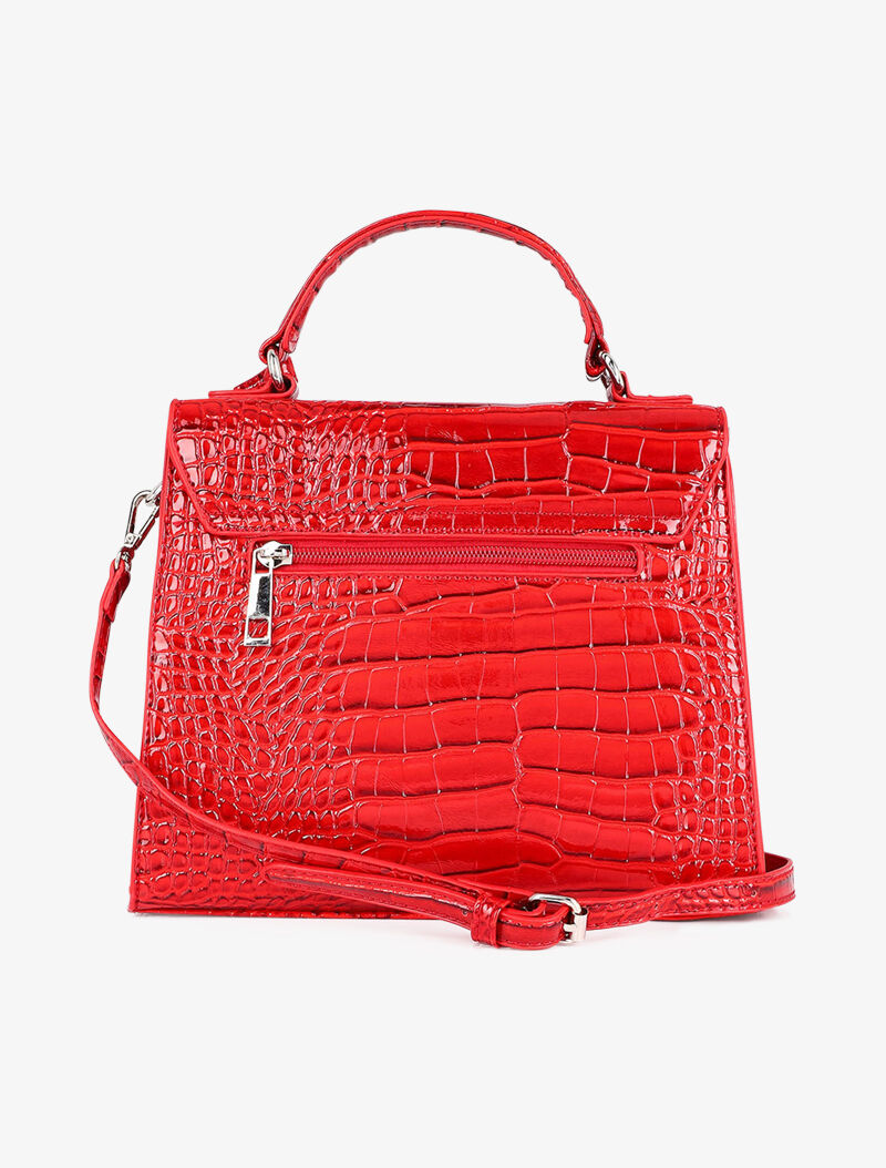 Sac à main Madeleine - Rouge - 3