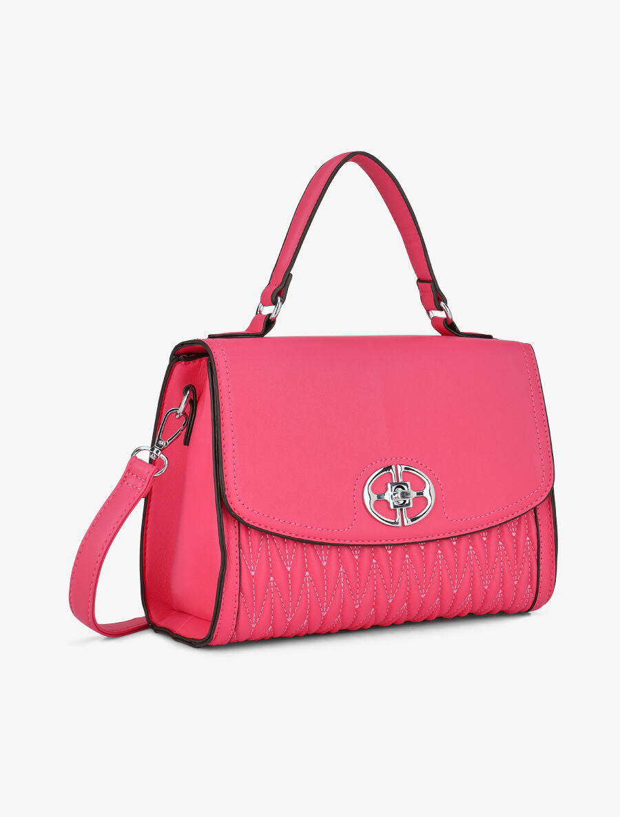 Sac besace Christine - Fushia - 3