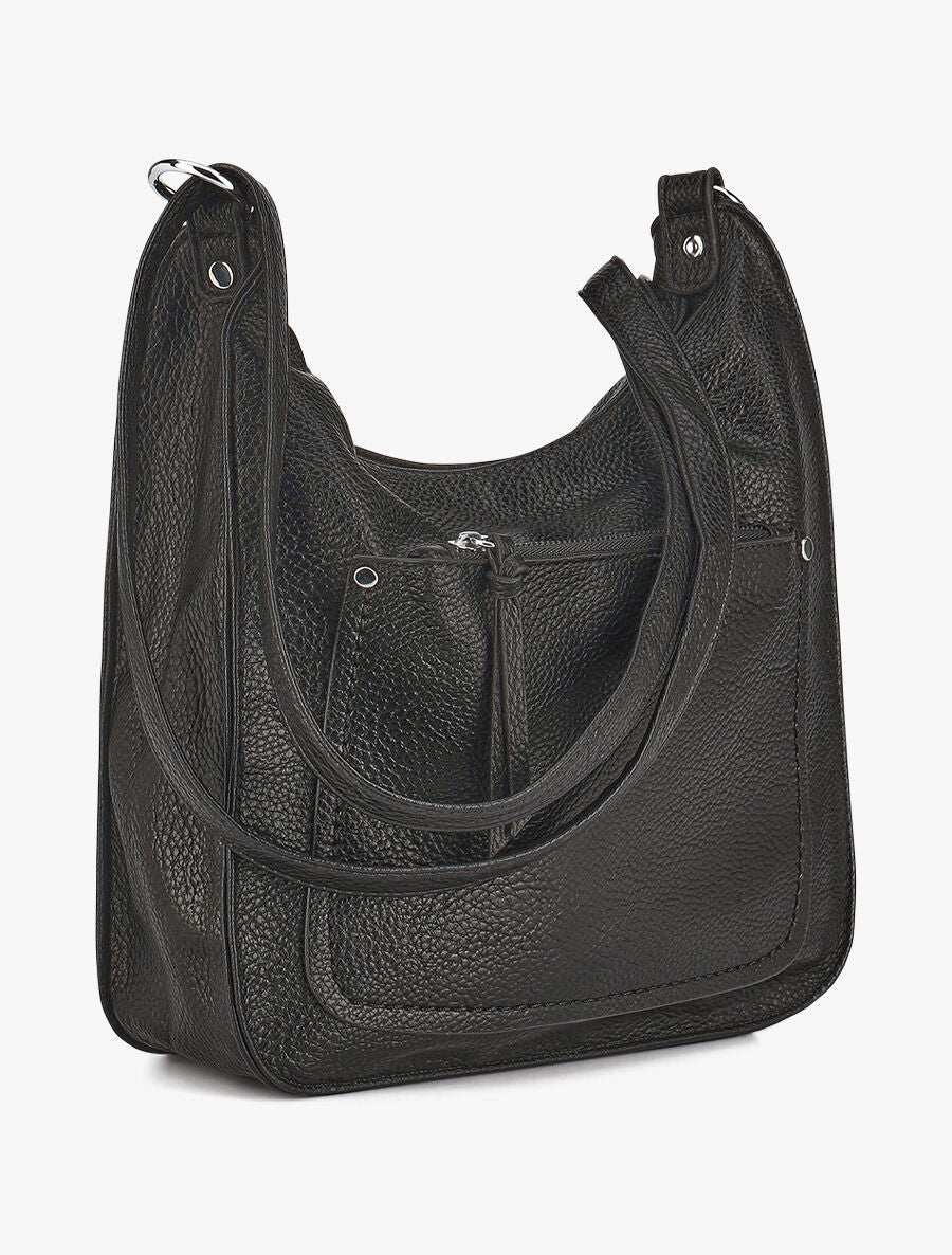 Sac bandoulière Danielle - Noir - 3
