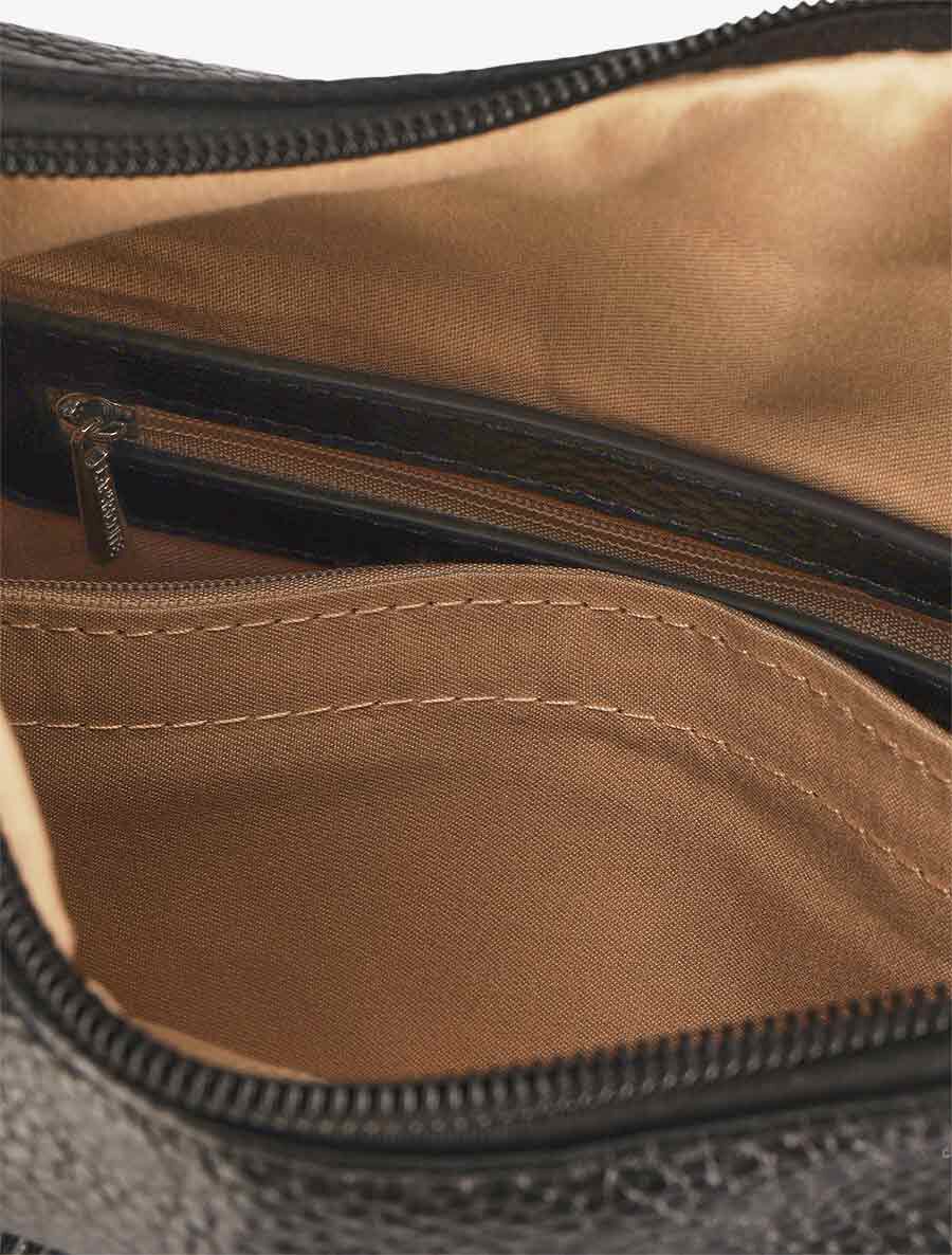 Sac bandoulière Danielle - Noir - 4