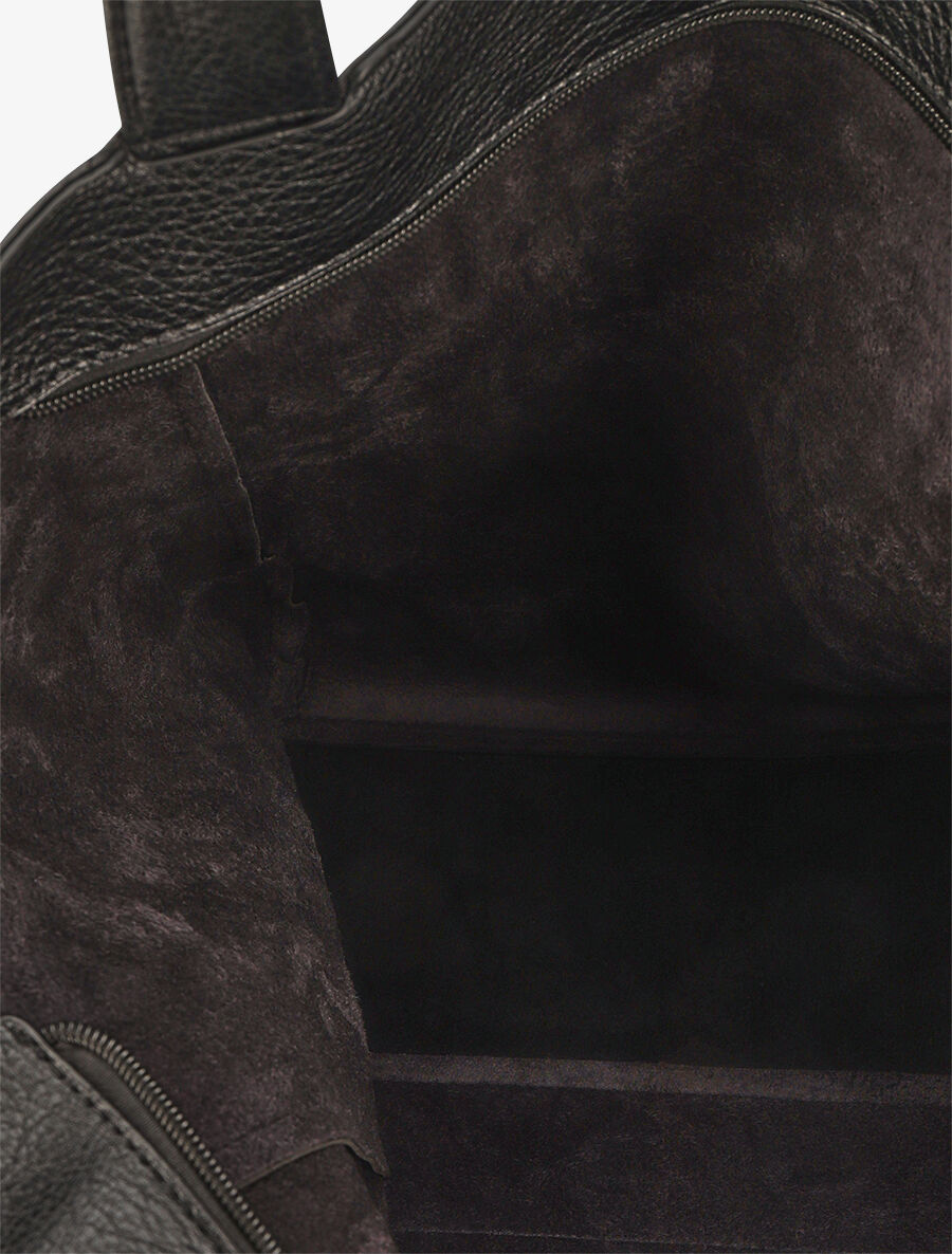 Sac cabas et pochette Julienne - Noir - 4