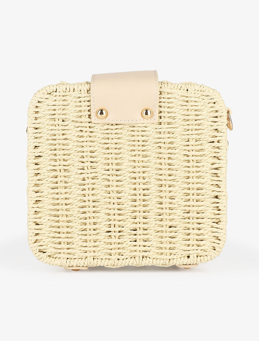 Sac besace Sandrine - Beige - 2
