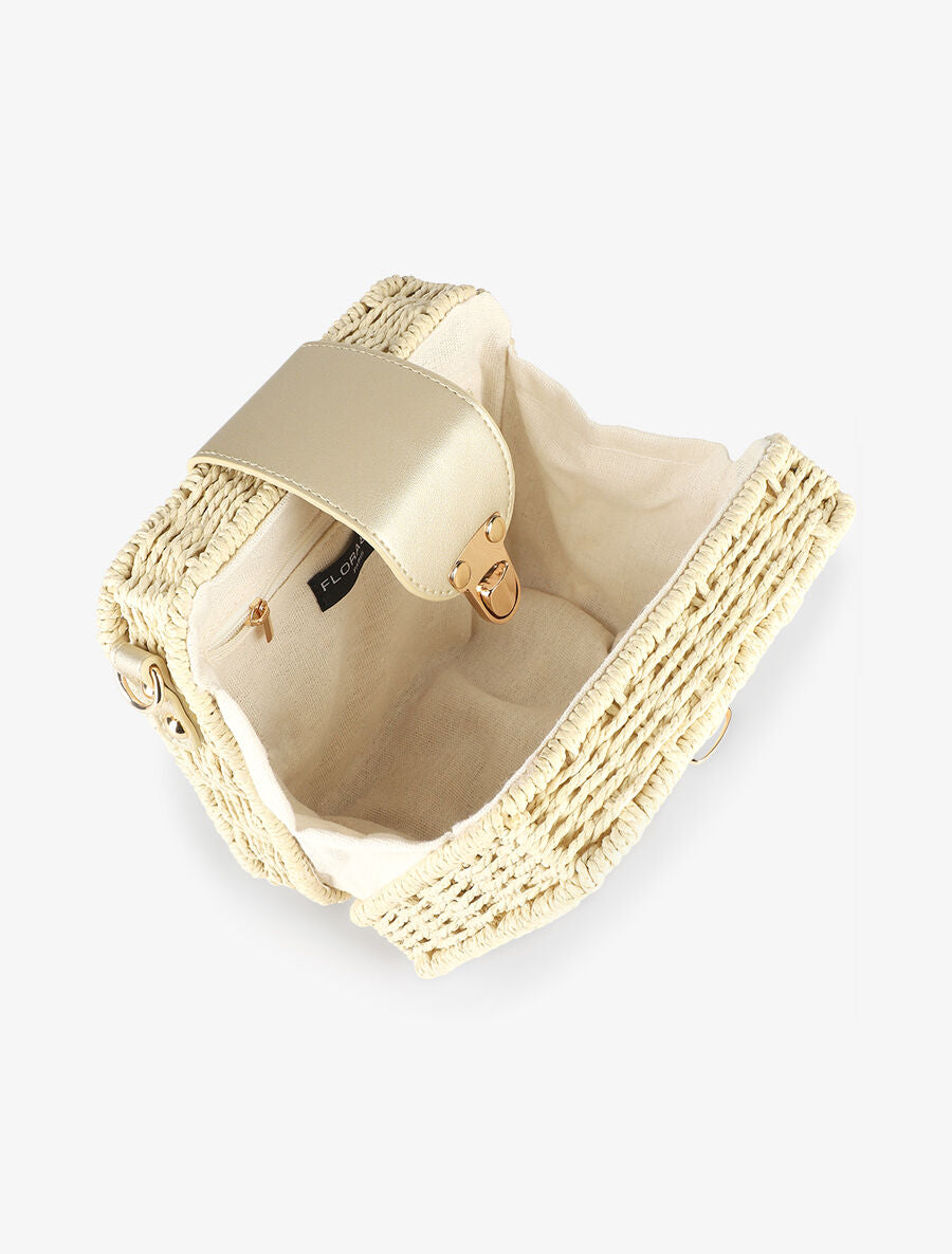Sac besace Sandrine - Or - 4