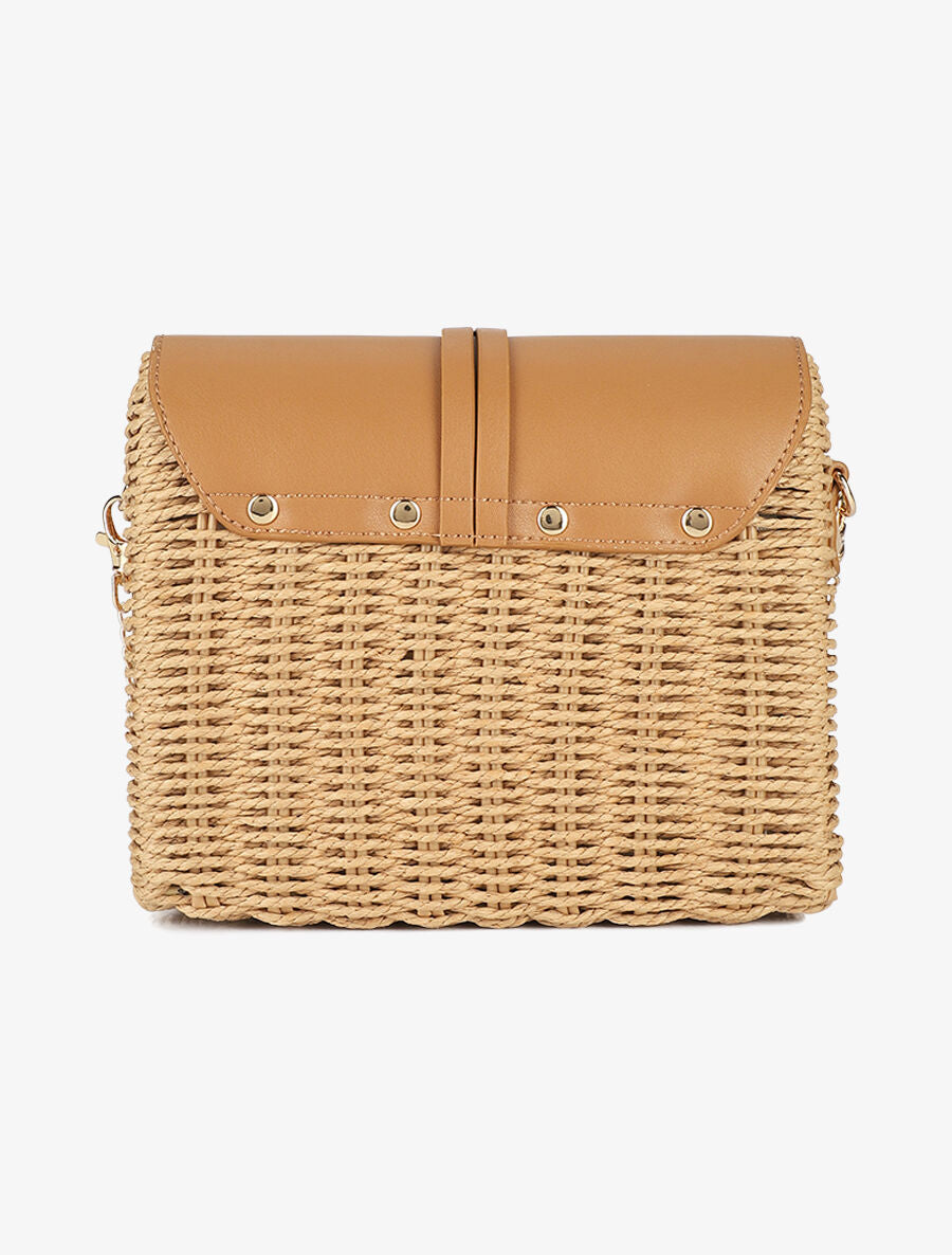 Sac besace Olympe - Camel - 2