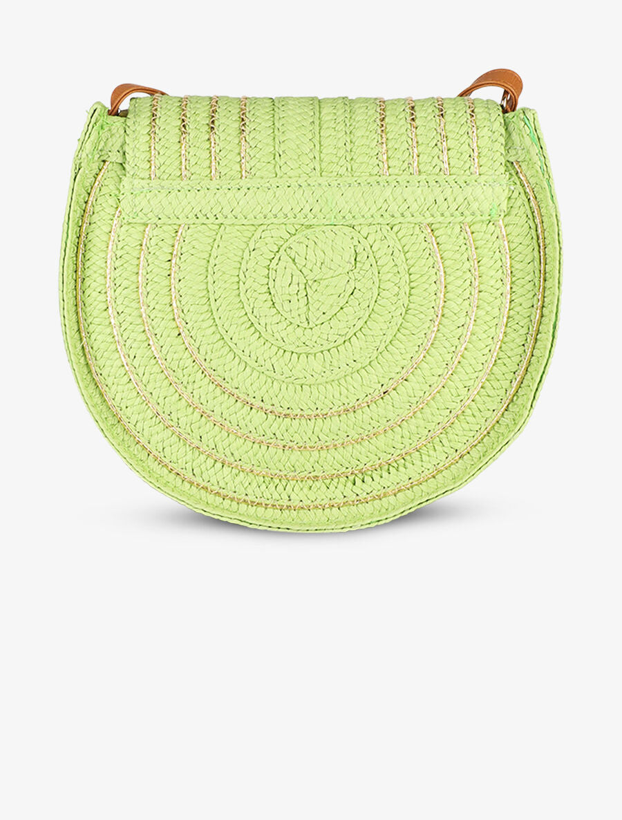 Sac rond Joanna - Vert pomme - 2