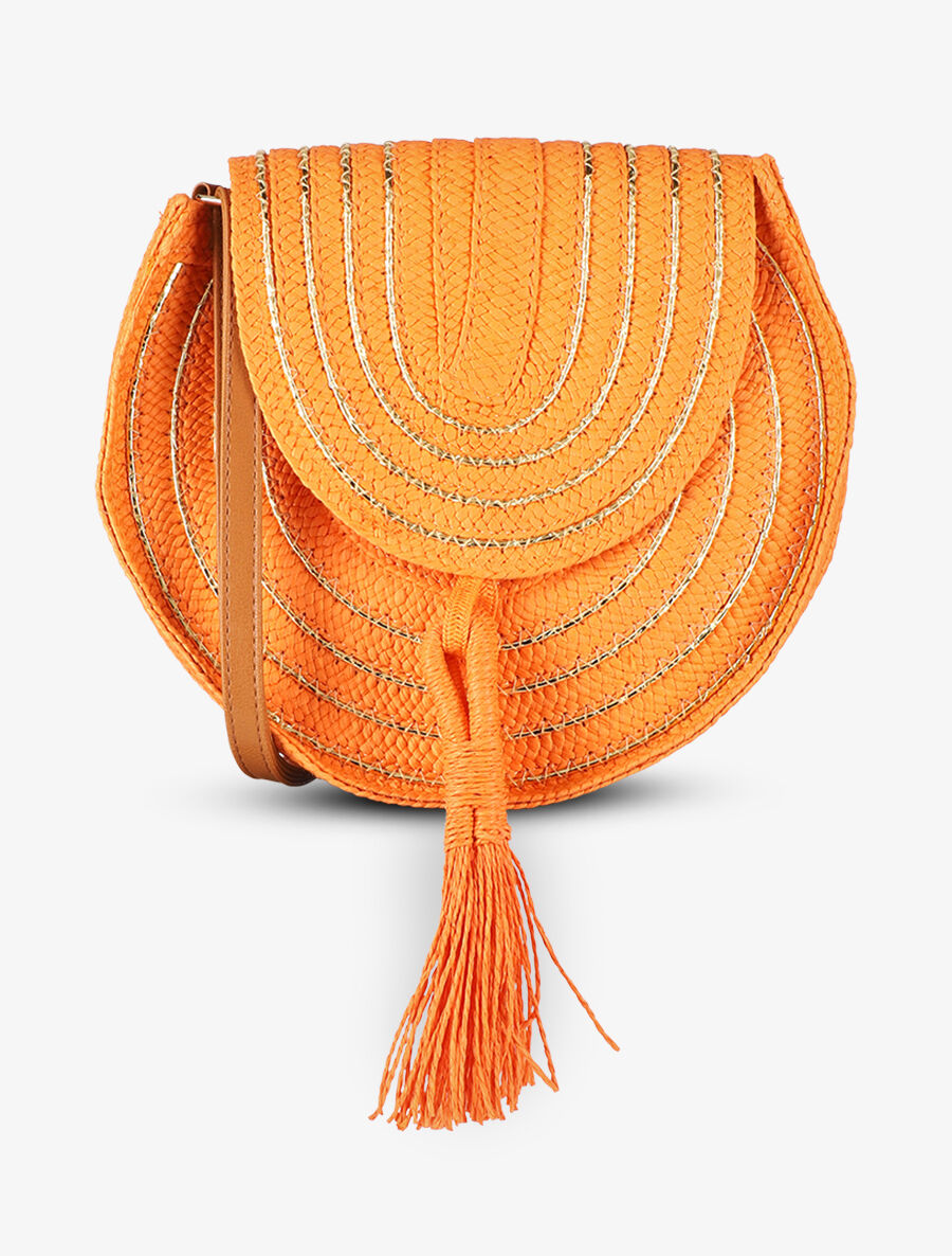 Sac rond Joanna - Orange - 1