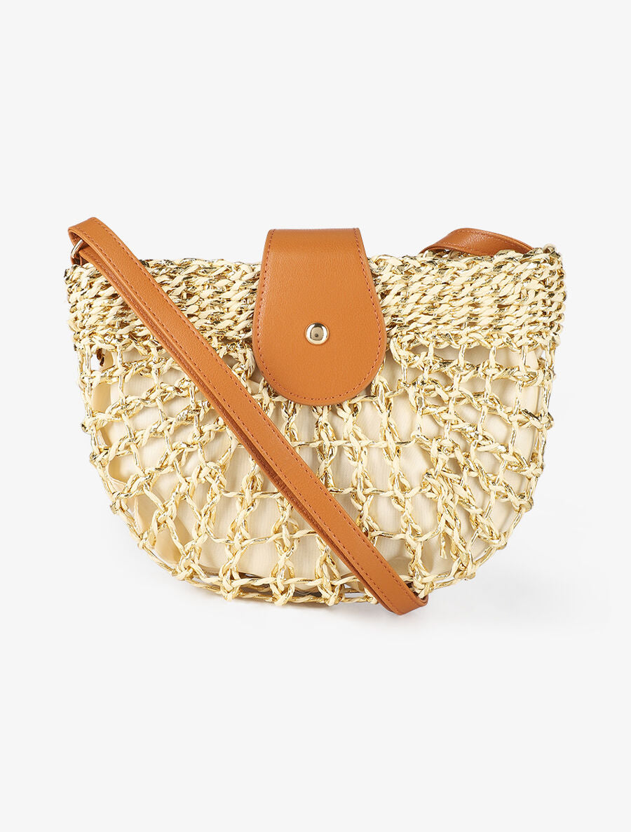 Sac besace Cécile - Beige clair - 5