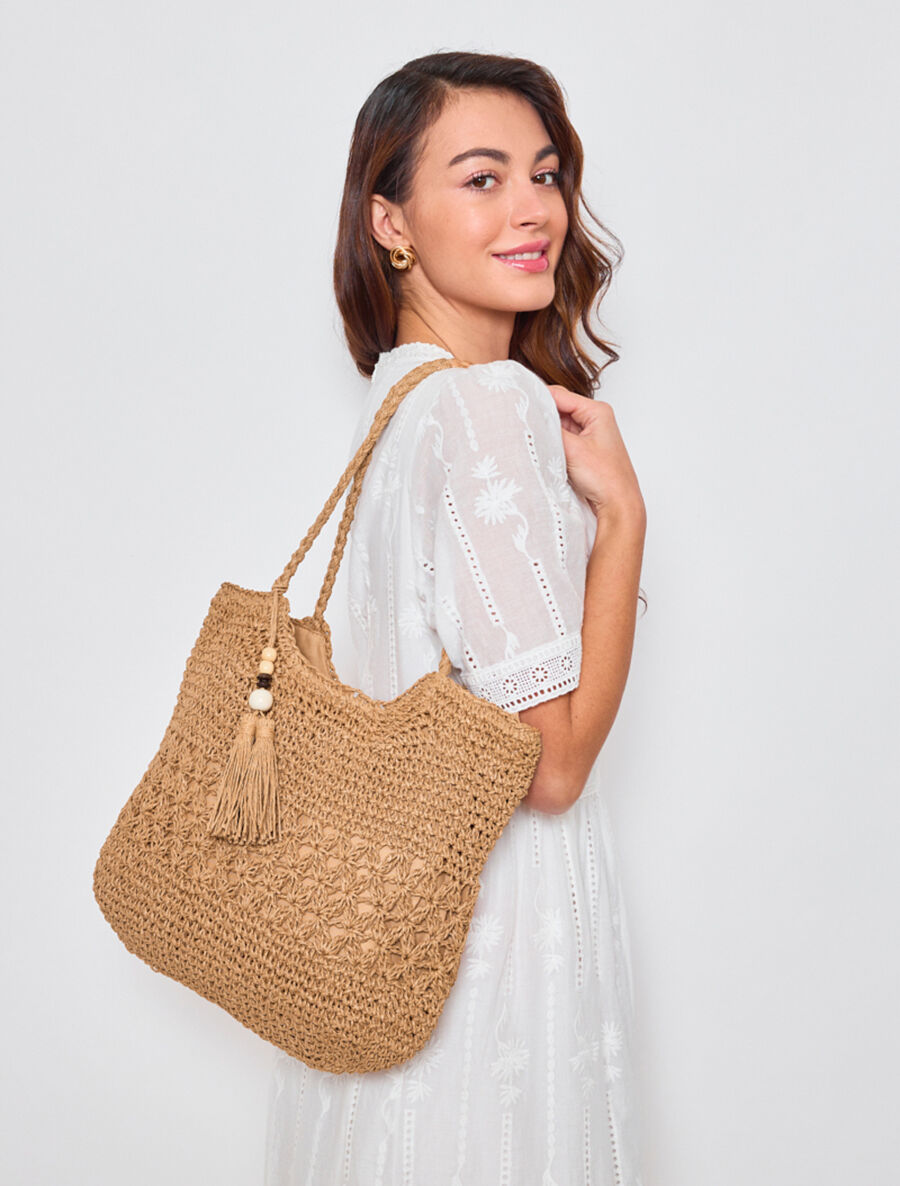 Cabas Françoise - Beige foncé - 1
