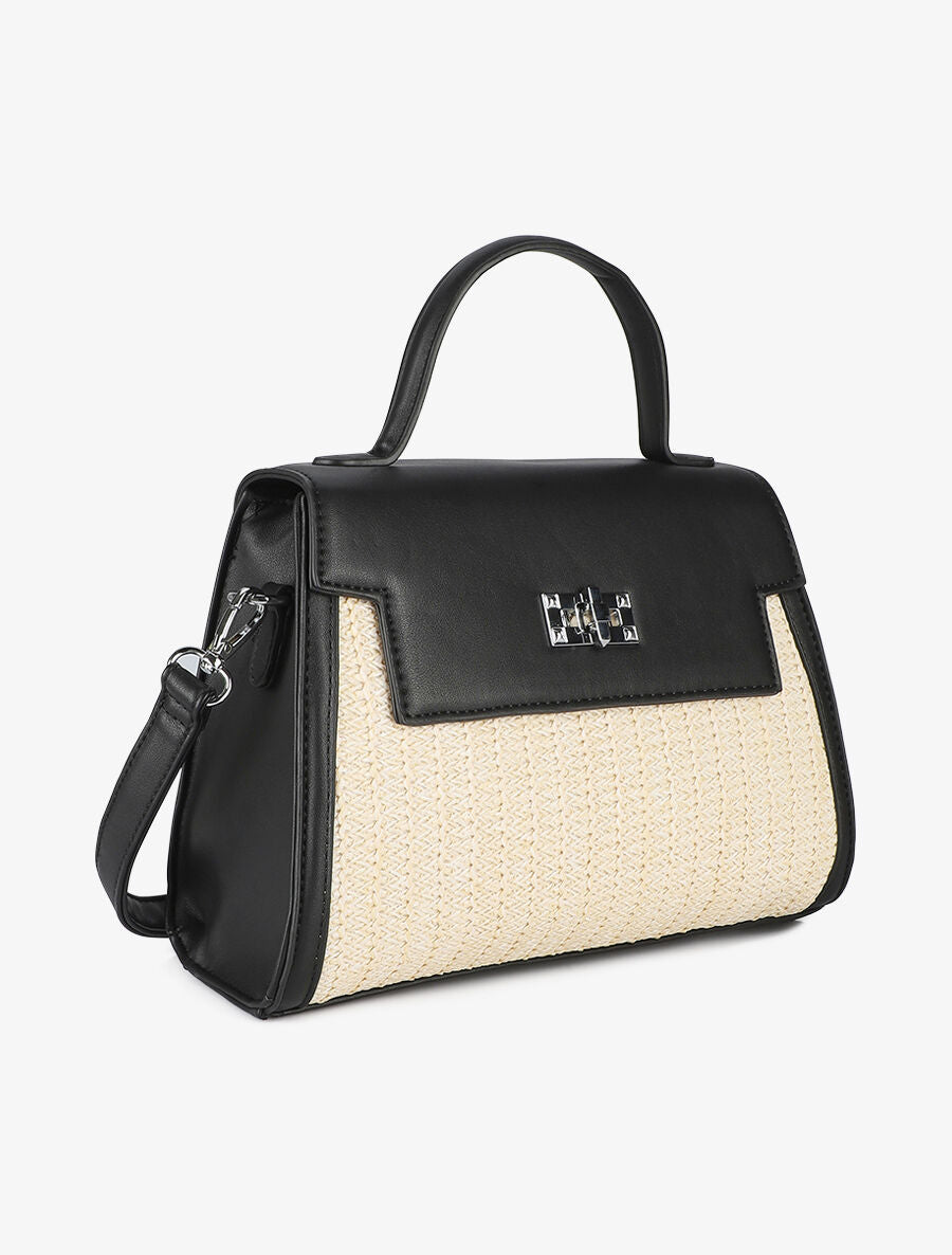 Sac à main Emmanuella - Noir - 3