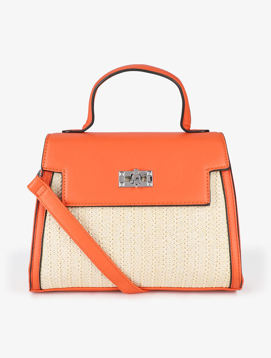 Sac à main Emmanuella - Orange - 5