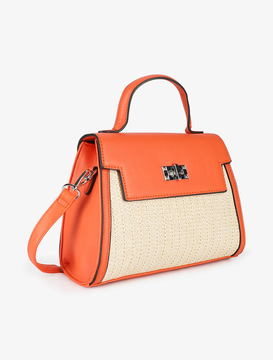 Sac à main Emmanuella - Orange - 3